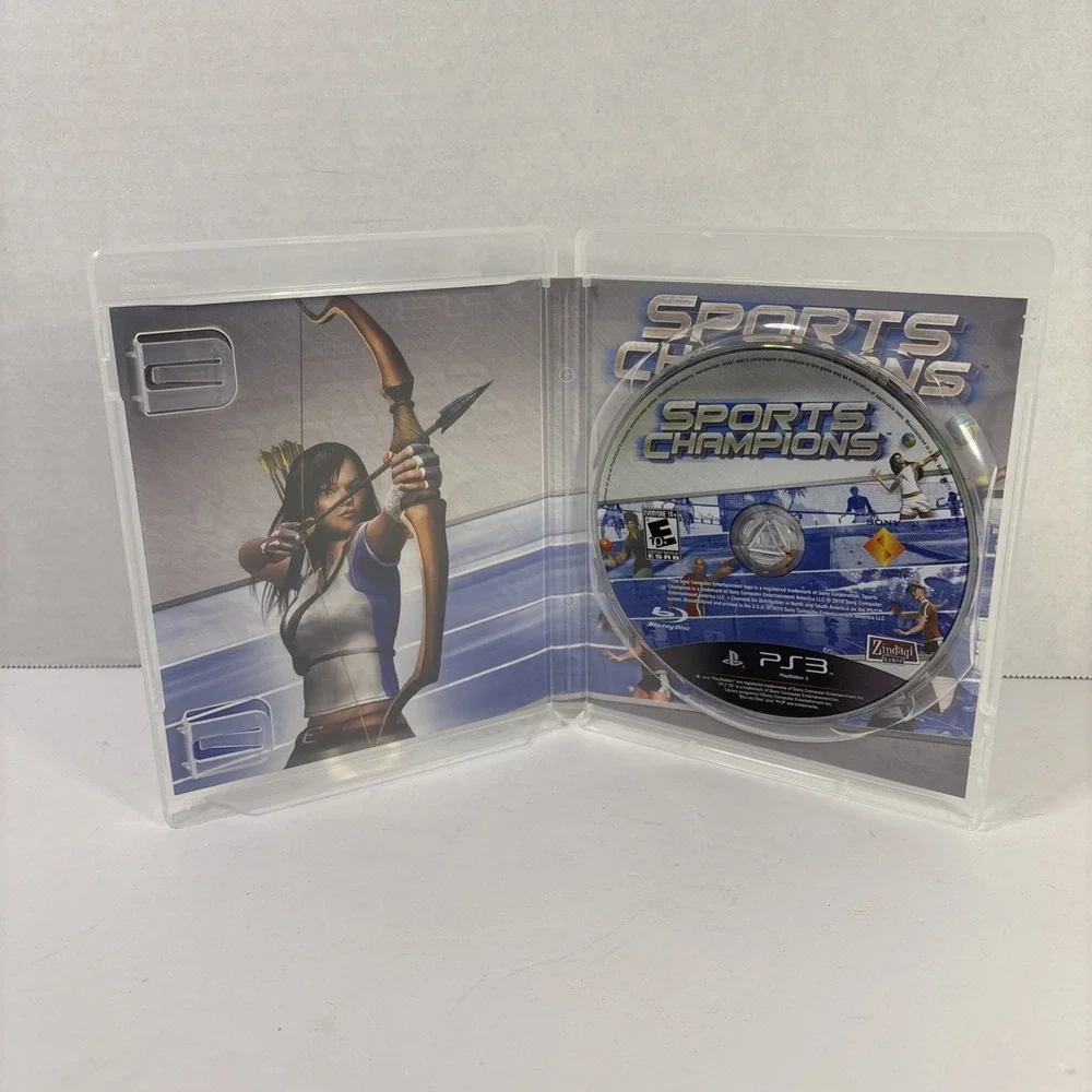 Sports Champions Sony PlayStation 3 PS3 Move Required Video Game Disc Only Case